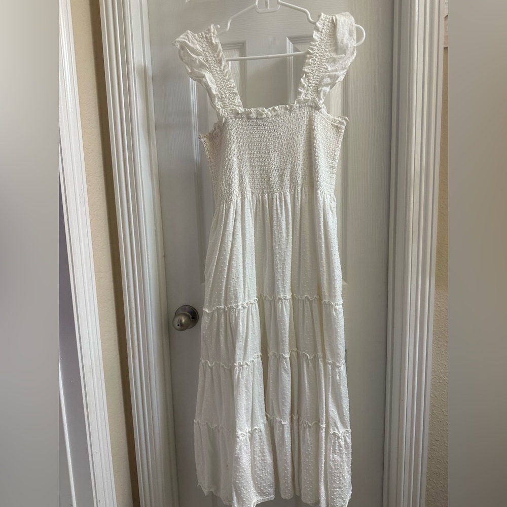 Kourt Elegant White Long Dress
